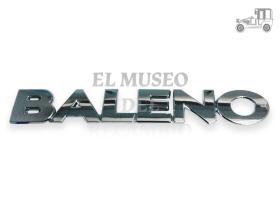 Anagrama adhesivo cromado "BALENO" Suzuki Recambio