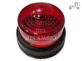 Piloto redondo goma con matrícula camión universal Recambio