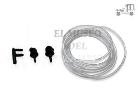 Kit difusor limpiaparabrisas negros  T+tubo Seat Clásico