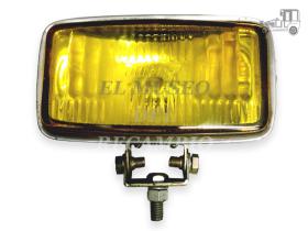Faro antiniebla amarillo cromado con tornillo ACCESORIOS