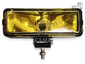 Faro antiniebla amarillo de marco negro con tornillo Faros y pilotos