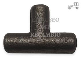 Racor en T frenos 9 mm Citroën 2cv Recambio