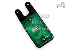Piloto lateral colgante verde SOS 85x55 Iluminación