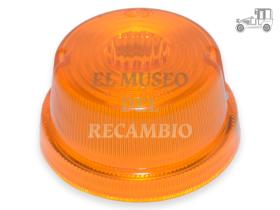 Tulipa piloto redonda ámbar universal Recambio