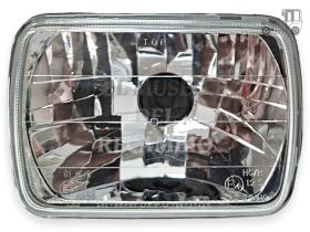 Faro H4 sin población de cristal liso Nissan, Toyota y Jeep Recambio
