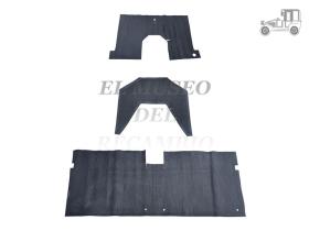 Juego alfombras de goma Renault 4 Super Renault Clásico