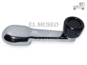 Manecilla elevalunas cromada metálica Seat 132 Seat Clásico