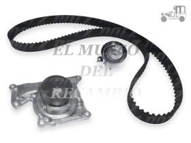 Kit bomba de agua y correa distribución Dacia, Nissan, etc Recambio