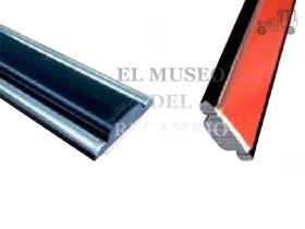 Moldura lateral negra y cromada ancho 16mm ACCESORIOS