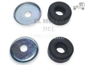 Juego de gomas barra estabilizadora Seat Fiat Autobianchi Recambio