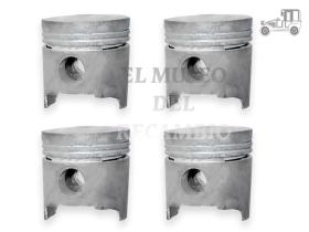 Juego de pistones Seat motor 1197 cc 73 mm+020 Seat Clásico