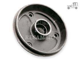 Tambor de freno trasero Renault 4 diametro 160mm. Renault Clásico