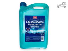 Lavaparabrisas elimina insectos azul 5 litros Recambio