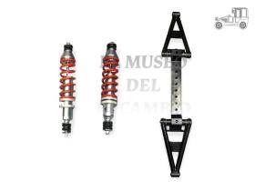 Puente suspensión Seat 600 Abarth con amortiguadores/muelles MUSEO
