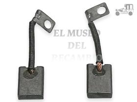 Juego escobillas dinamo Seat 600N 1ª serie y DKW 700/800 Recambio