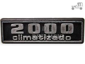 Anagrama Seat 132  "2000 climatizado" trasero Seat Clásico