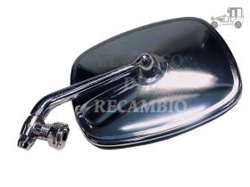 Espejo puerta izquierdo VW Transporter T2 cromado  68-79 .