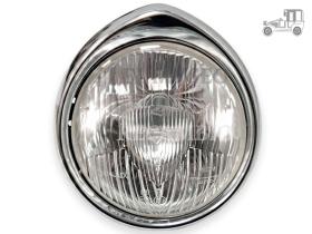 Óptica de faro completa con bisel pico marchal Peugeot Recambio
