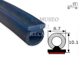 Goma contorno de puerta con adhesivo 8mm universal Recambio