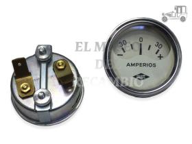 Reloj amperio -30 30+ diámetro 52mm fondo blanco Reloj época
