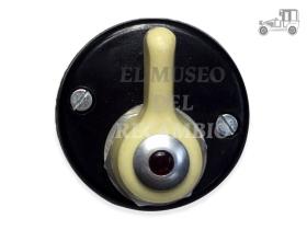 Conmutador de intermitencia 6V palanca blanca Reloj época