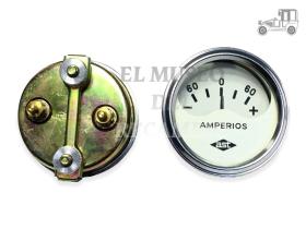 Reloj amperio -60  60+ diámetro 5200 fondo blanco Reloj época