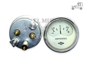 Reloj amperio -30 30+ con luz  diámetro 60mm Reloj época