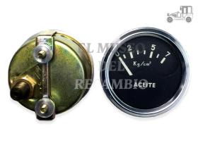 Reloj aceite 0-7 diámetro 52mm Reloj época