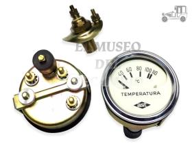 Reloj de temperatura con sensor con luz 40-110 diámetro 52mm Reloj época