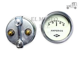 Reloj amperio 60 30 0 30 60 diámetro 52mm Reloj época