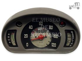 Cuadro C/KM nuevo Seat  600 con temperatura gris 120 MUSEO