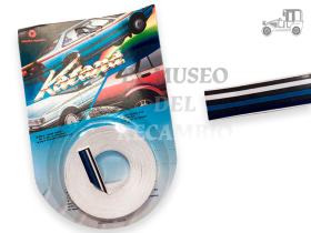Cinta adhesiva decorativa azul claro- marino-blanco-negro ACCESORIOS