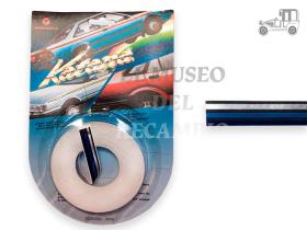 Cinta adhesiva decorativa azul marino-azul claro-plata ACCESORIOS