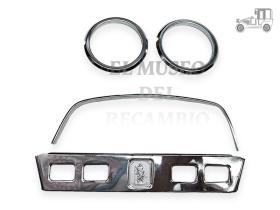 Conjunto embellecedores aireadores Seat 850 Seat Clásico