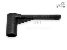 Mando cerrojo bombin puerta plástico Recambio