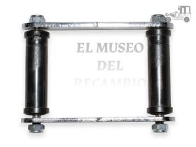 Juego gemelas de ballesta Seat +4cm Seat Clásico