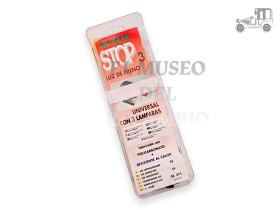 Tercera luz de freno universal 3 bombillas 12/14V ACCESORIOS