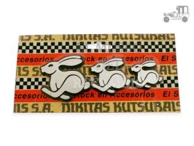 Accesorio adhesivo decoración coche ACCESORIOS