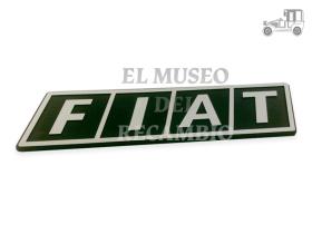 FiIAT ANAF15 - Anagrama F/I/A/T negro y plata