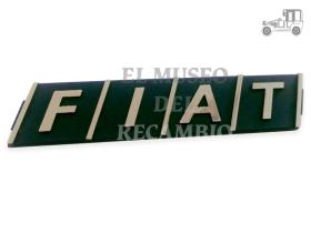 FiIAT ANAF16 - Anagrama F/I/A/T azul y plata 100mm