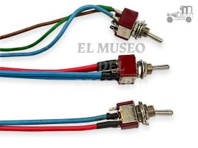 Microinterruptor alarma 4 cables 6 terminales Recambio