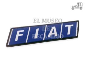 FiIAT ANAF32 - Anagrama"FIAT" negro-plata-azul 120X30mm