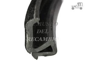Goma flocada ventanilla corredera vertical Renault Clásico