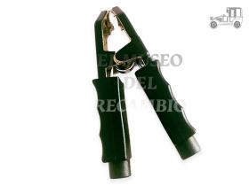 Pinza de bateria negra Terminale cables