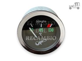 Reloj temperatura redondo 52 mm 40-85-130 M/cromado Recambio