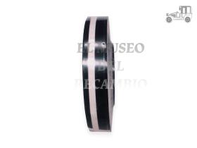 Cinta adhesiva decorativa negro-blanco 10mm ACCESORIOS