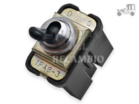 Interruptor cuadro universal negro Seat 850 Recambio