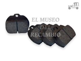 Pastillas de freno, 1 agujero, 16,3mm, Volkswagen Recambio