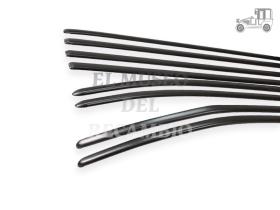 Kit 8 molduras laterales negra Volkswagen5 puertas Recambio