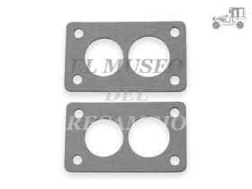 Juego 2 juntas base de carburador Holley Weber DFV Recambio